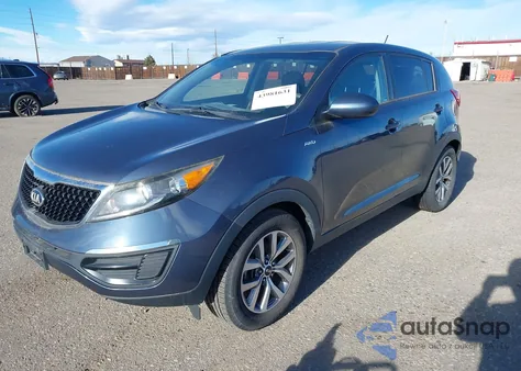 2016 Kia Sportage Lx from USA, damaged, VIN KNDPBCAC5G7876079